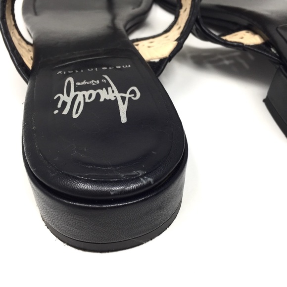 Amalfi By Rangoni Black Sandals - Picture 6 of 8